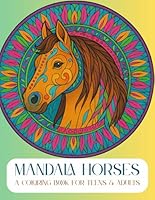 Horse Mandalas – A Coloring Book for Women & Horse Lovers: 64 Detailed Designs for Relaxation, Mindfulness and Creative Joy for Adults B0F6D33V26 Book Cover