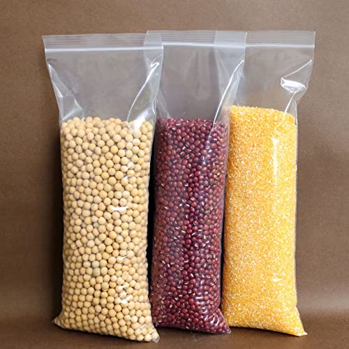 Doutop ZLB-02 3X12'' Clear Long Necklace Bags 100Ct Reclosable Zip Poly Bags 2 Mil Zipper Baggies With Hanging Hole For Packaging Jewelry Incense Pendant Candles Bracelets Bakery Candies Crafts thumb #6