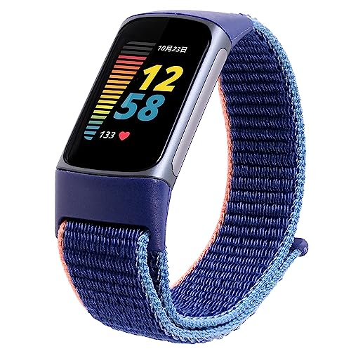 yOcelloz Fitbit Charge5 oh iC xg xg TCY߉\ Lk ʋC (lCr[)
