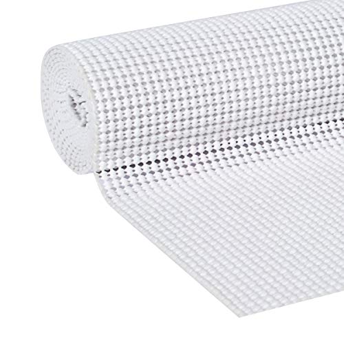 Duck Select Grip Easy Liner Shelf Liner 20" Wide Kitchen Pack, 6-Rolls, Each 6' Length, White #TOP3