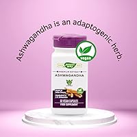 Vista 2 de Nature's Way - Ashwagandha, 60 cápsulas vegetales