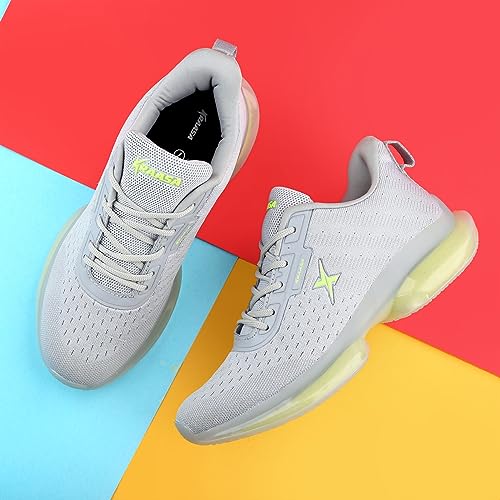 Image of Kraasa RunPro Running Shoes for Men | Soft Cushioned Insole | Walking & Gym Shoes with Max Cushion Technology | Lace Up Sneakers for Men