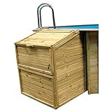 Gre - Local Tã©Cnico para Piscinas de Madera de 146 cm de Altura