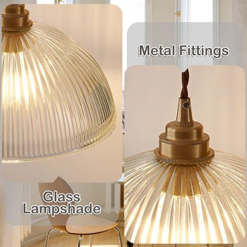 Lámpara colgante de cristal minimalista de un cabezal luminaria para cocina 7