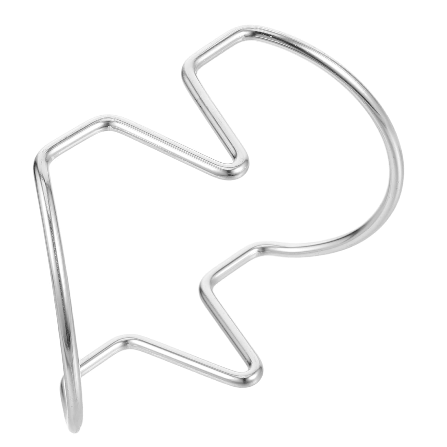 Alipis Cute Mini Taco Holder Stand Stainless Steel Taco Rack Tortilla Basket for Parties Snacks