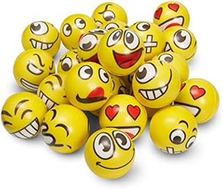 THE TWIDDLERS - 24 Funny Squeeze Balls - Stress & Anxiety Relief Fidget Toy