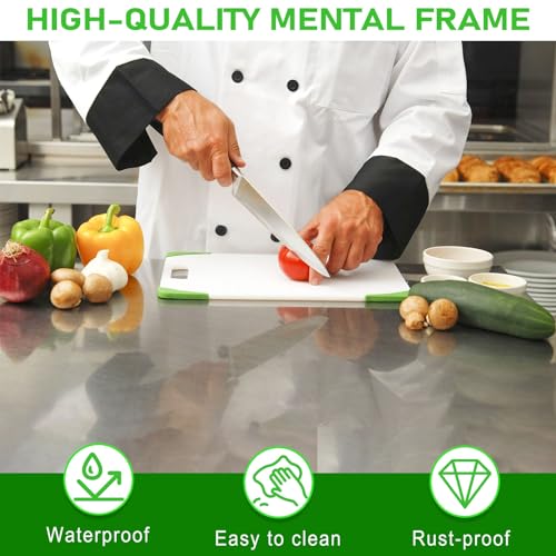 Karpevta-Outdoor-Grill-Cart-with-StorageOutdoor-Prep-Table-for-Grill-Stainless-Steel-Grill-Cart-with-Wheels-and-Handle-for-BBQPatioBackyard Karpevta Outdoor Grill Cart with StorageOutdoor Prep Table for Grill Stainless Steel Grill Cart with Wheels and Handle for BBQPatioBackyard