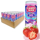 Botanical Brewing Candy Man - 2x Strength Kava – Sparkling Kava Seltzer | Refreshing Relaxation Drink | Gluten-Free, Vegan & Low-Calorie | Naturally Sweetened with Agave | 12 oz Cans, 24-Pack