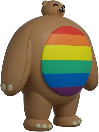 Vista 5 de Youtooz Tiny Headed Kingdom Pip the Bear - Figura de vinilo de 3.9 pulgadas, diseño de oso coleccionable