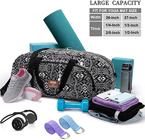 Borsa Per Tappetino Yoga Allen & Mate - Tasca Laterale E Con Cerniera | Design Londinese - Foto 8