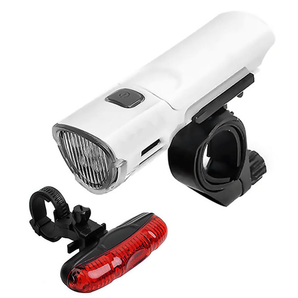 Faro Anteriore a LED da 3W per Bicicletta, Impermeabile, Potente Faro da Ciclismo, Torcia a LED, Batteria AAA, Lampada per MTB.