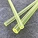 Polyurethane Hollow Rod, Translucent PU Tube for Shock Absorption, 500mm Length, Anti-Vibration Elastic Bar for Industrial & DIY(25 * 8 * 500MM)