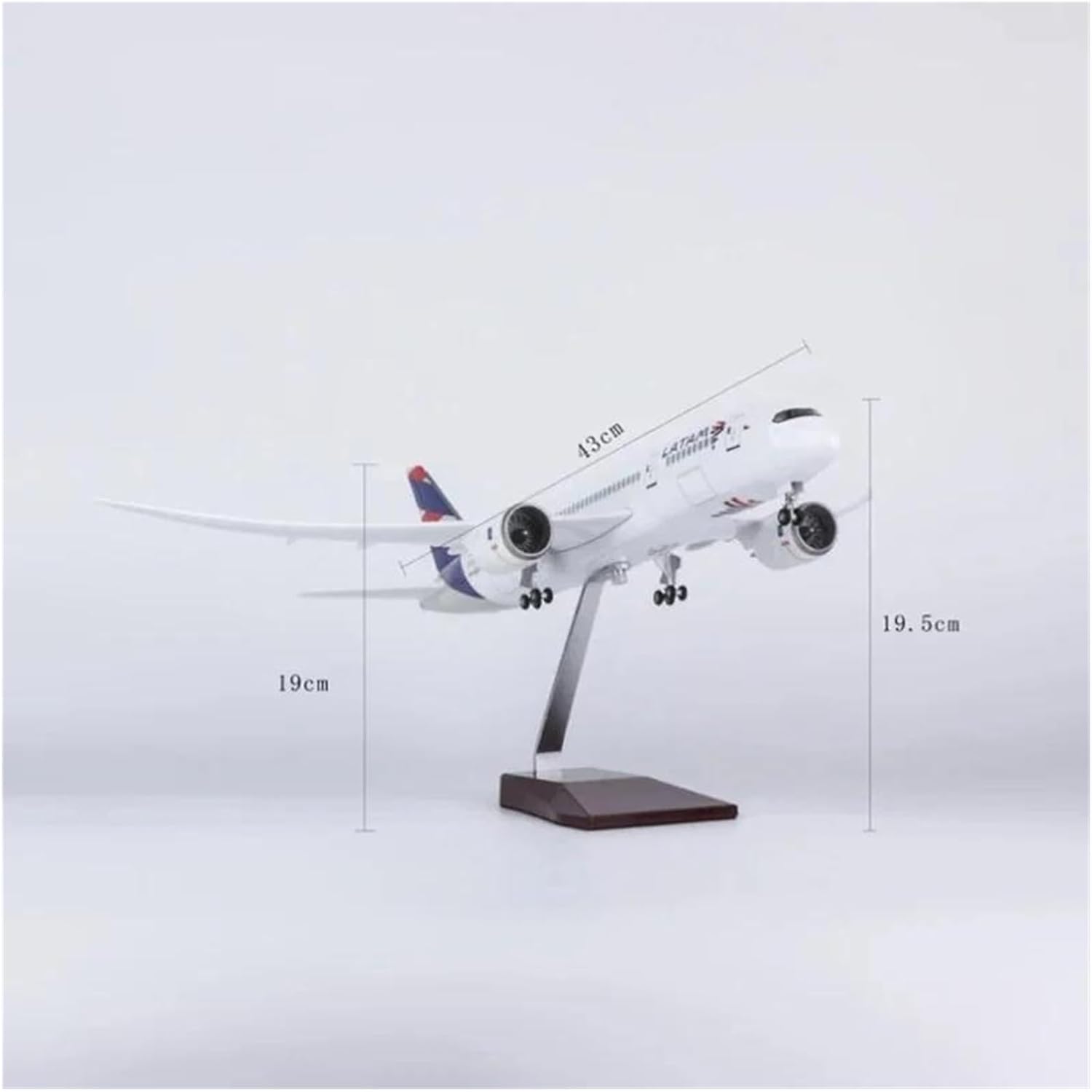 1/130 for Chile LAN Airline Airplane Model B787 Die-Cast Resin Aircraft Series Hobby Playgame Kit