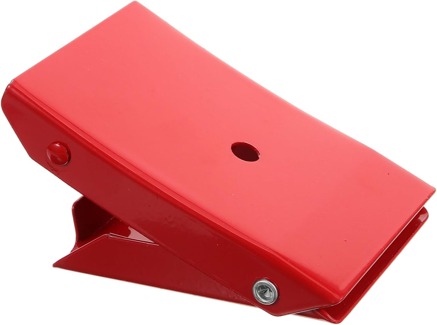 IMIKEYA Folding Trailer Wheel Chock Heavy Duty Skid Stabilizer Block for Rv Motorcycle and Travel Trailers Tire Stopper for Enhanced Safety