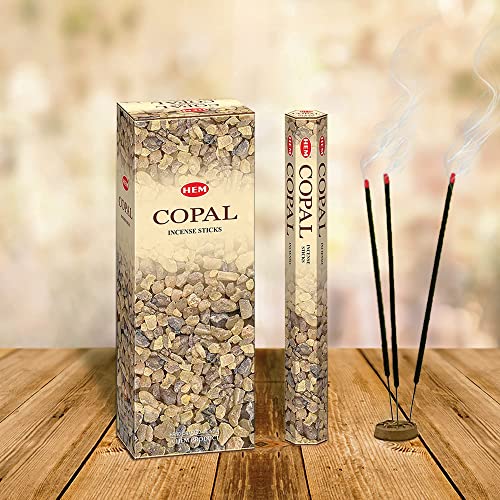 Copal - Box Of Six 20 Stick Tubes - Hem Incense #TOP5