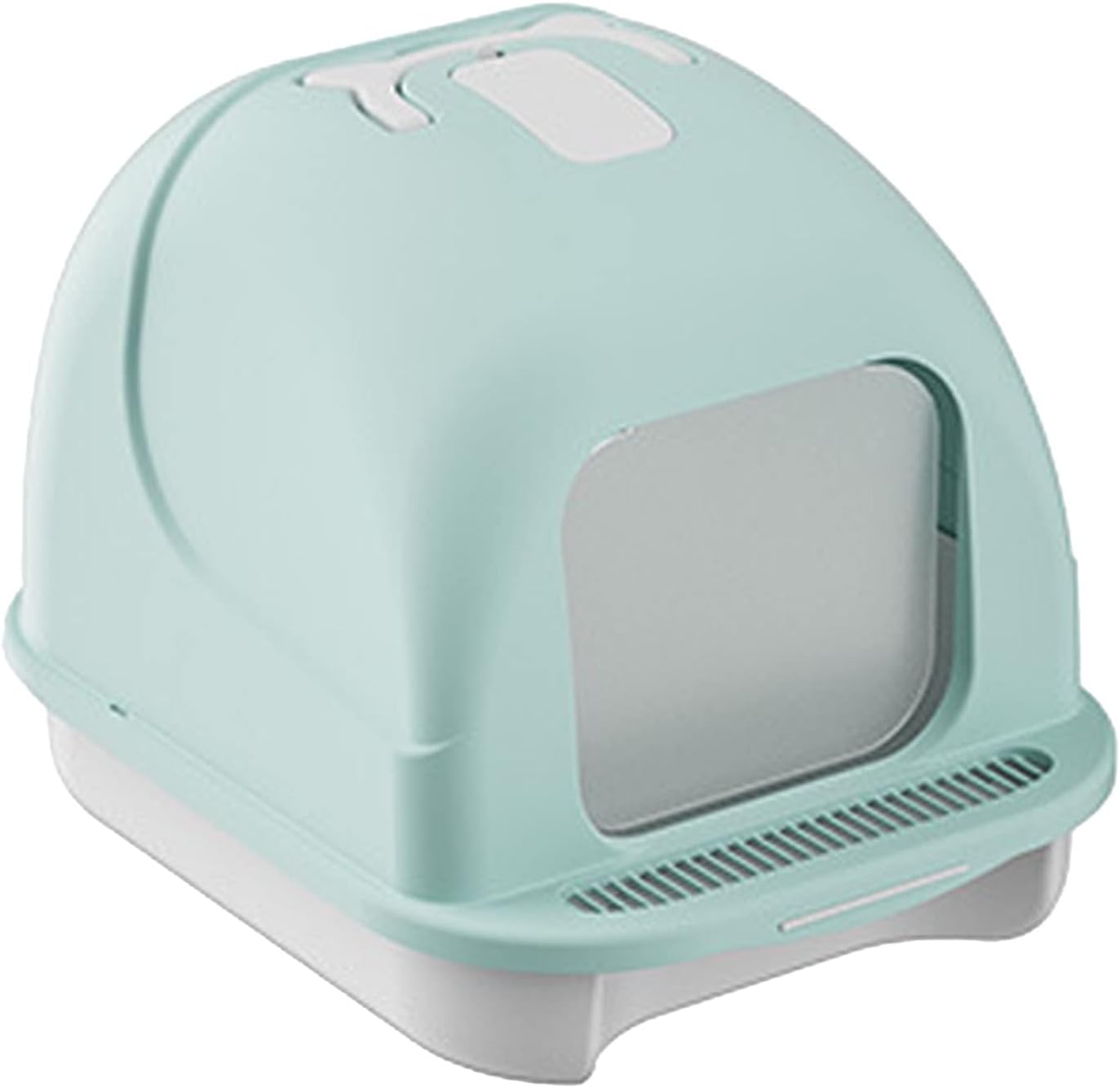 Cat Litter Box, Fully Enclosed Large Space Cat Toilet Easy to Clean