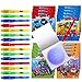 BONNYCO SuperZings - Bolígrafo Tinta Invisible y Libreta Pack x 16 Cumpleaños Niños Colegio, Detalles Cumpleaños Infantiles o Relleno Piñata | Regalos para Niños en Comunión y Boda