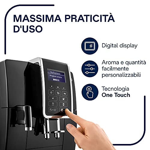 Test sur la cafetière expresso Delonghi Dinamica Machine Cafetière à