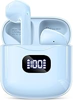 Vista 1 de Wireless Earbuds Bluetooth 5.3 Headphones, 40Hrs Playback Stereo Ear Buds with LED Display Charging Case IPX7 Waterproof in-Ear Earphones with Mic