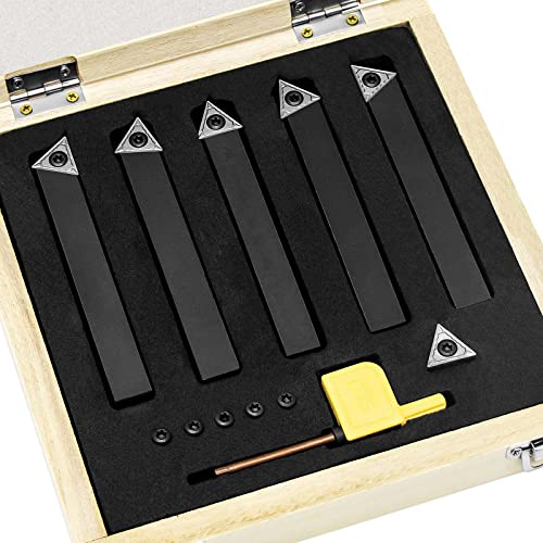 Senduo TAIGEER 1/2 Inch Indexable Carbide Turning Inserts Holder Set thumb #8