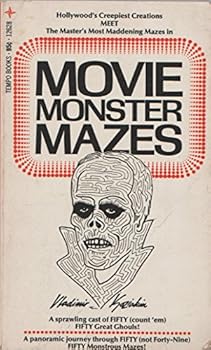 Mass Market Paperback Movie Monster Mazes Book
