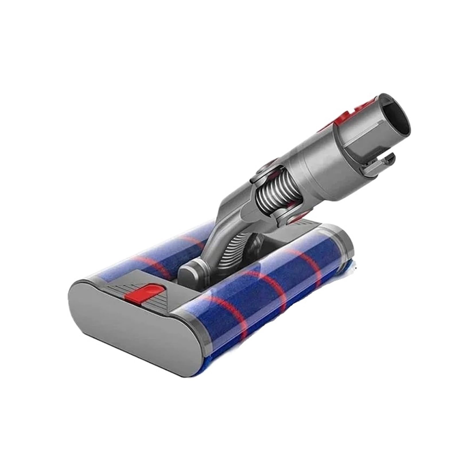 Piezas y herramientas eléctricas del cabezal del cepillo del piso doble, cepillo del piso del cabezal del rodillo | Compatible con Dyson V7 V8 V10 V11 aspiradora cepillo de suelo con cabezal de rodillo barredor suave