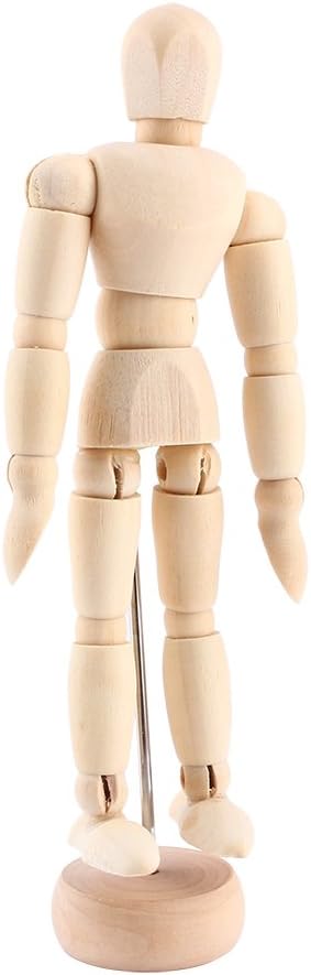 Maniquí de Madera Articulado para Dibujo 5.5 Pulgadas