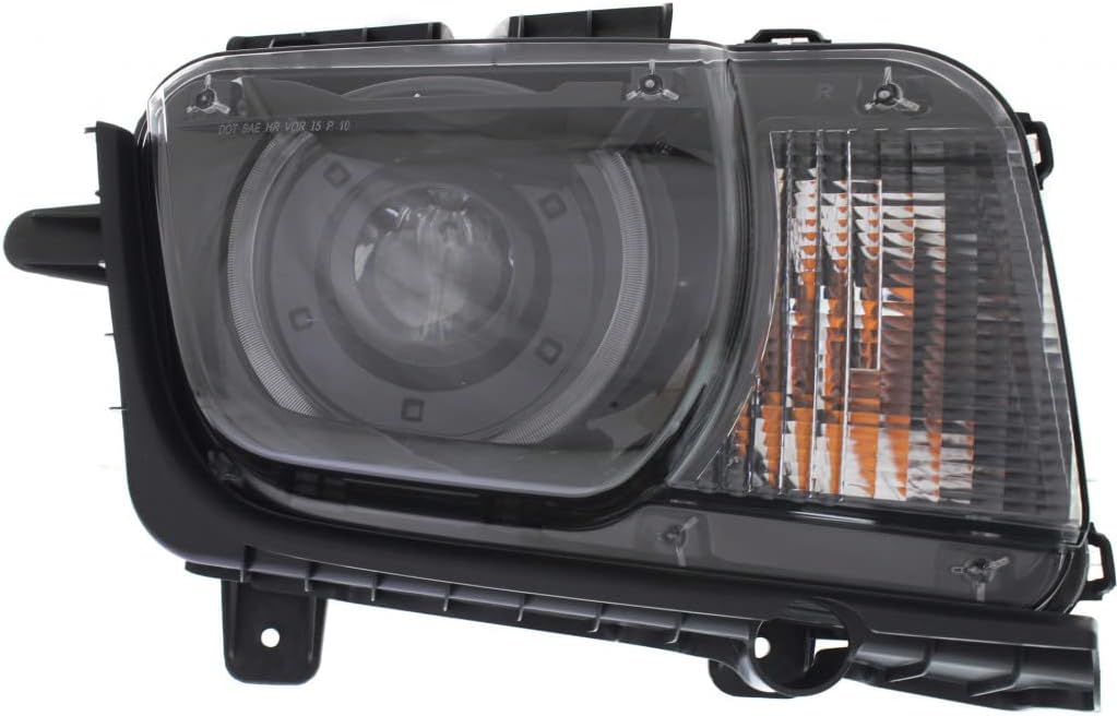 CarLights360: For Chevy Camaro Headlight Assembly 2014 2015 Passenger Side | Type 1 | HID Type | CAPA Certified | GM2503340
