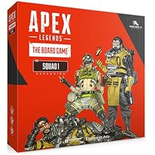 Apex Legends The Board Game Squad Expansion - 6 أساطير وقوى وبطاقات وصينية تخزين جديدة، معركة مصغرة تنافسية على الطاولة، الأعمار 14+، 2-6 لاعبين، وقت لعب 60-90 دقيقة، من صنع Rebel Studio