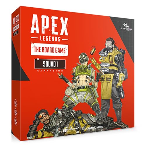 Apex Legends: The Board Game Squad Expansion - 6 Nuevas Leyendas, Poderes, Cartas y Bandeja de Almacenamiento, Miniaturas Competitivas de Mesa, Edades 14+, 2-6 Jugadores, 60-90 Min de Juego, Fabricado por Rebel Studio miniatura 1