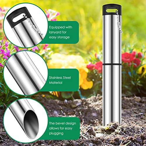 Seed Planter Tool, Hand Dibber, Seed Dibber, Metal Seedling Transplanter Tool, Manual Hole Digger, Flowers Seedling Planting Tools For Garden Backyard Farm Orchard Tulip Daffodil Crocus #TOP2