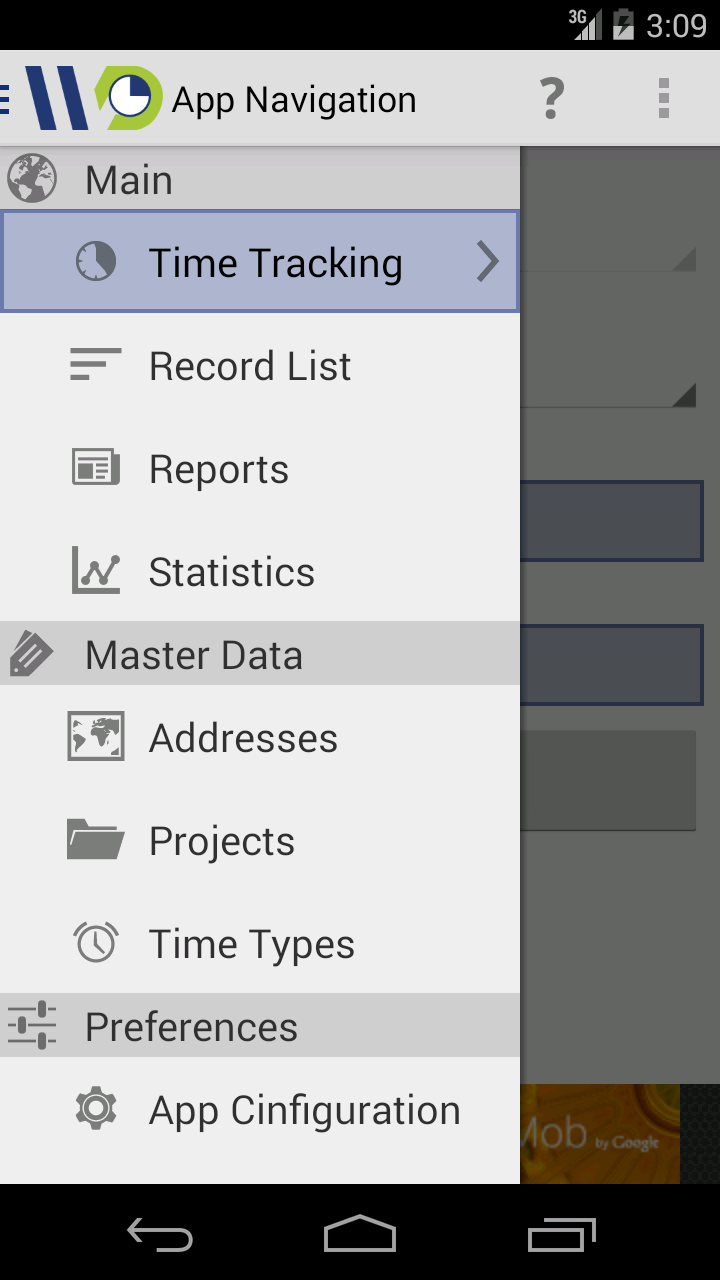 WebDucer Time Tracker-Amazonアプリストアのアプリ
