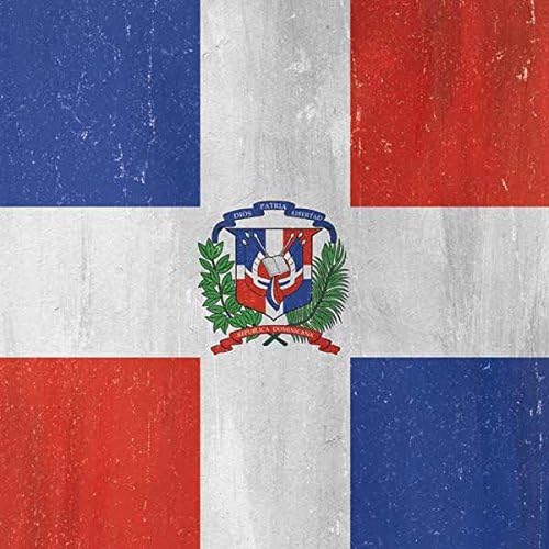 Skinit Decal Gaming Skin for PS4 Console - Originally Designed Dominican Republic Flag Distressed Design