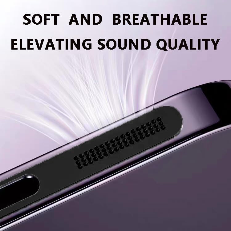 Image of Anks Creation Dustproof Speaker Cover Compatible for iPhone 17, iPhone 17 Air (Gold)