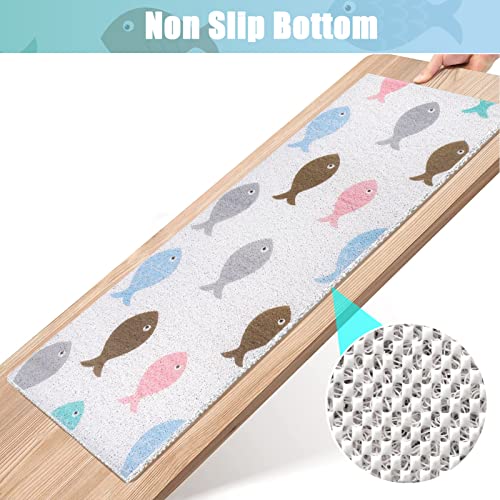 Shower Mat Non Slip, Extra Long Bath Tub Mat Non Slip Anti Mould 40x100cm - Image 2