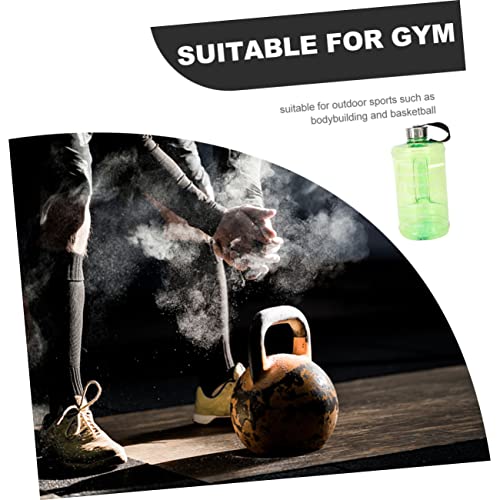 CLISPEED Garrafas De Água Esportivas Garrafa De Água De Fitness Tempo Garrafas De Água De Plástico C