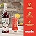 Monin - Strawberry Syrup, Mild and Sweet, Great for Cocktails and Teas, Gluten-Free, Non-GMO (750 ml)