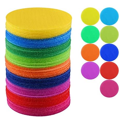 90 Pcs Carpet Dots for Classroom Carpet Markers for Teacher Supplies Elementary School Kindergarten Daycare Classroom Decoration, Carpet Markers Floor Dots Cover