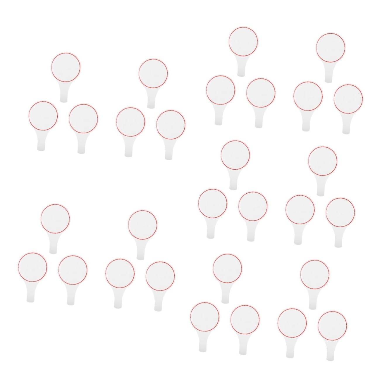 Tableau évaluation réutilisable lot de 30 pièces effaçables pour votes et notation - 8