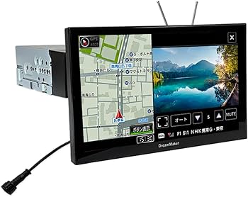 Amazon.co.jp: DreamMaker フルセグ 1DIN カーナビ