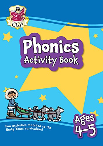 Phonics Activity Book for Ages 4-5 (Reception) (CGP Reception Activity Books and Cards)