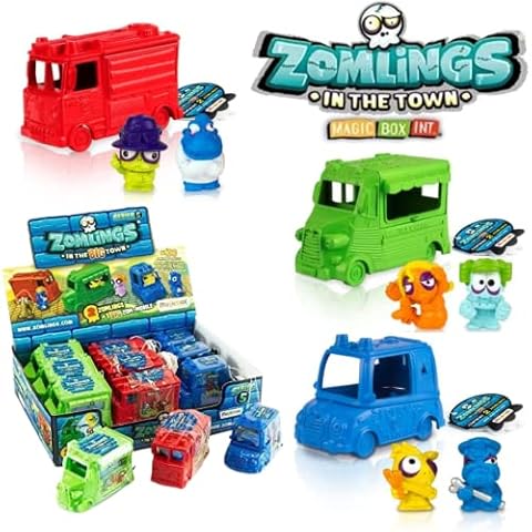 Zomlings Series 5 Vehicle Blind Bags Set Cover