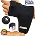 MONALE Carpal Tunnel Wrist Brace for Night Support/Wrist Splint Night and Day/Wrist Support Brace for Tendonitis and Arthritis/Removable Splint and Adjustable Support Straps (Black, Left Hand)