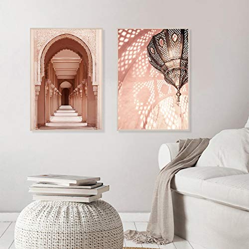 Peinture murale pour salon décor de mosquée marocaine premium