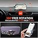 【2-Pack】 Magnetic Phone Holder for Car【Super Magnets】Carmount 2.0 Magnetic phone Mount【360°Rotation】Universal Dashboard Cell Phone Holders for Your Car Phone Mount for Car Mount for iPhone & All Car
