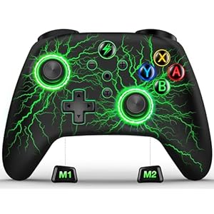 Wireless Switch Controller for Nintendo Switch Controller/Switch Lite/Switch OLED, Switch Pro controller for Windows PC IOS Android,Switch Remote Gamepad with Motion Control/Vibration/Turbo/Wakeup Sega Genesis Games