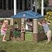 Step2 Happy Home Cottage & Grill Kids Playhouse, Blue