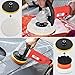 Goplus 7 Inch Electric Car Polisher 6 Variable Speed Buffer Waxer Sander Detail Boat w/Case (Complete Set)