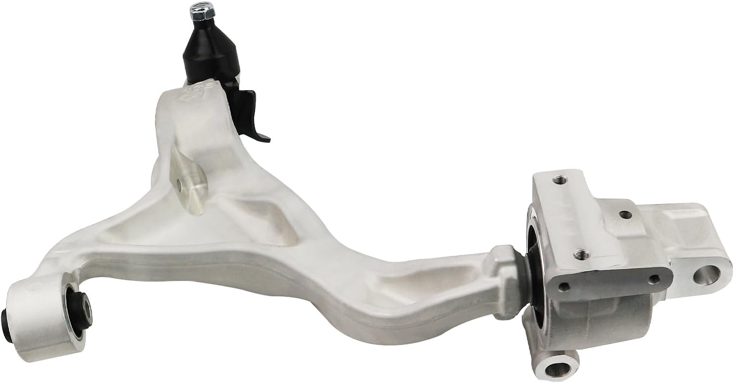 Front Left Driver Side Lower Control Arm with Ball Joints Compatible with Infiniti 2014-2020 Q50 & 2017-2020 Q60 Replace 545004GE0B