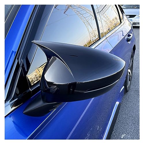 Coques de rétroviseur pour Civic 11 Gen 2022 2023 design cornes noir - 2